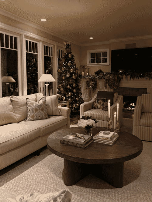 Where Should the Sofa and Chairs Go in a Living Room with a Fireplace and TV?