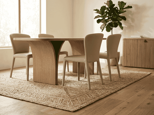 Dining Room Rug Size Guide: How Far Should a Rug Extend Beyond the Table?