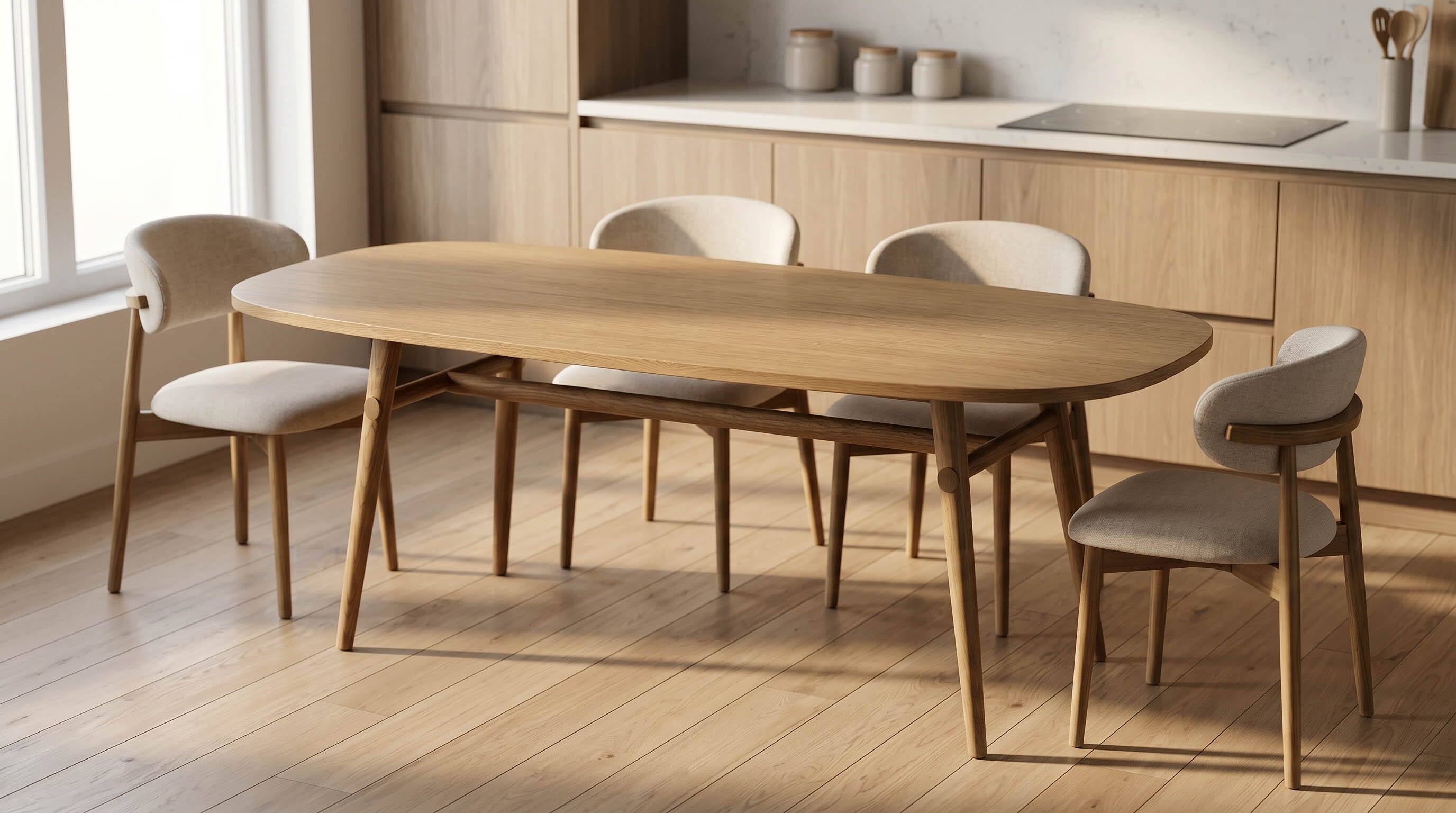 Madrid Table & 6 Munich Chairs