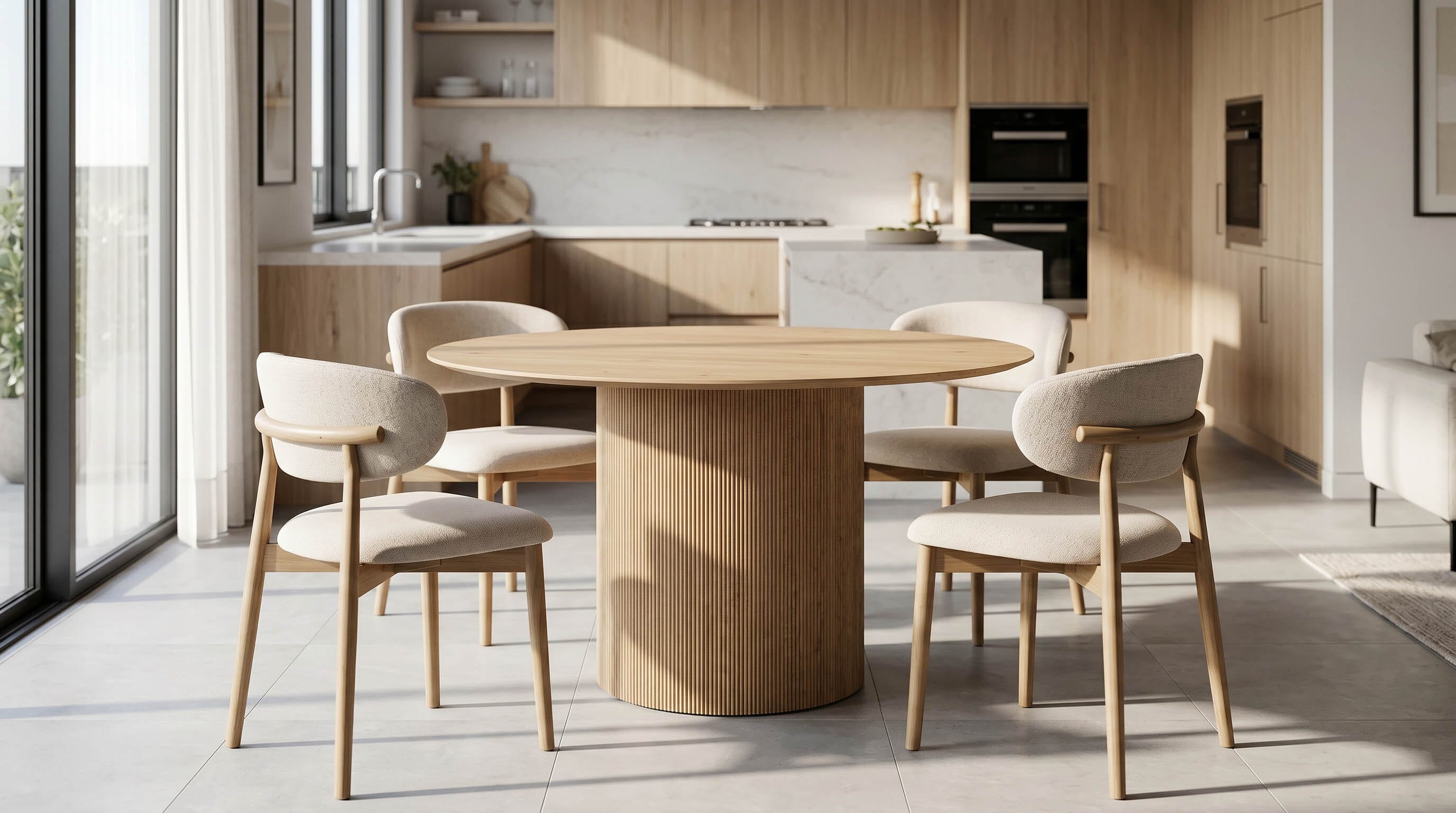 Vienna Table & 4 Munich Chairs