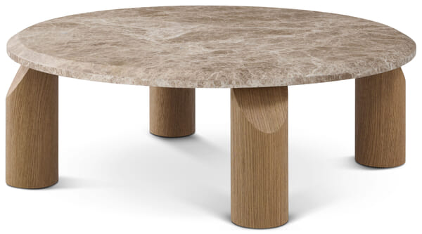 Vienna Small Round Marble Cocktail Table