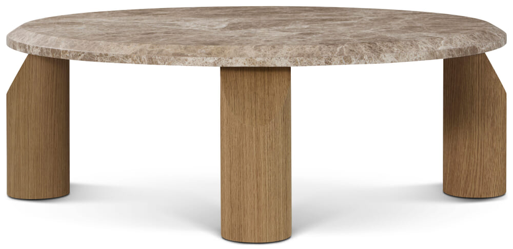 Vienna Small Round Marble Cocktail Table