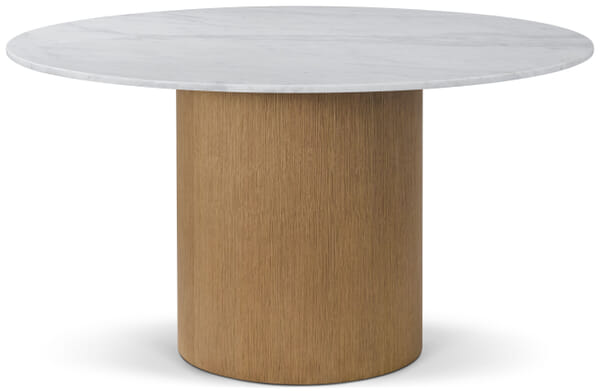 Oslo Quartz 53" Round Dining Table
