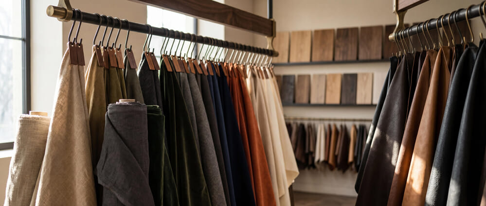 Order fabric and finish samples