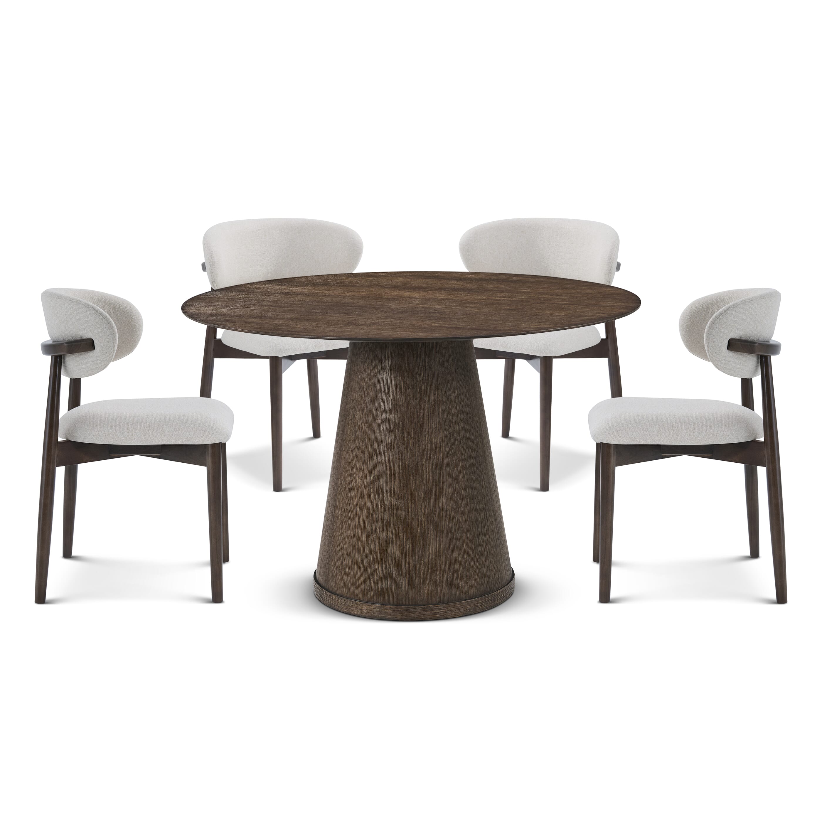Madrid Table & 4 Munich Chairs