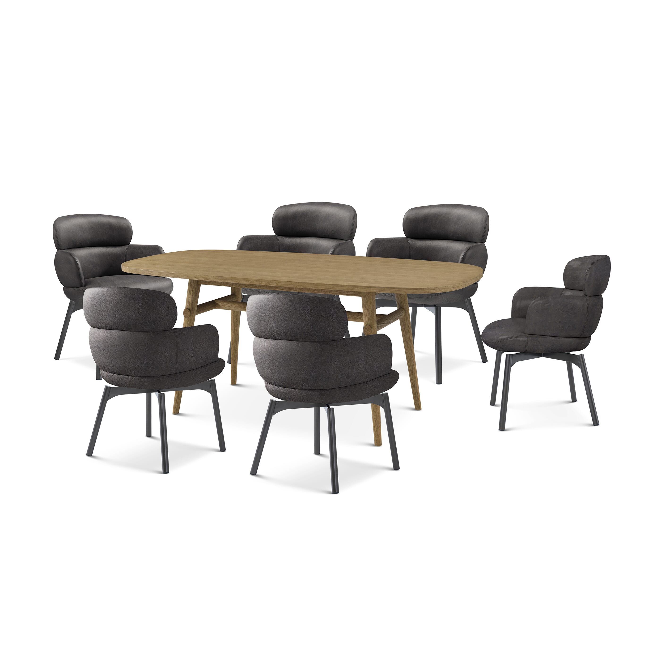 Madrid Table & 6 Lisbon Chairs