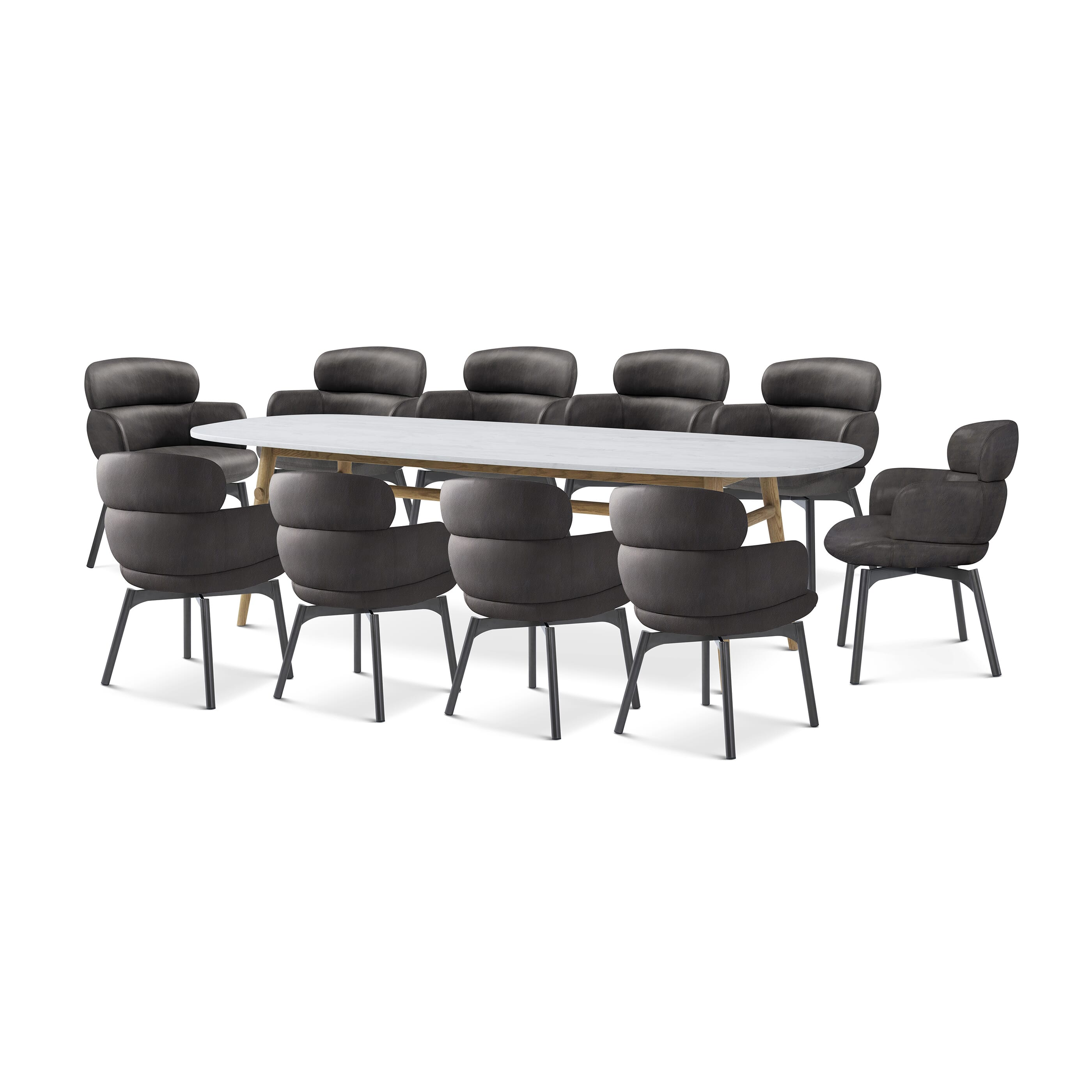 Madrid Table & 10 Lisbon Chairs